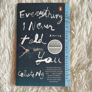 Everything I Never Told You by Celeste Ng, bestseller, NY Book review